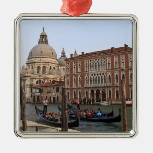 Ornamento De Metal Turista de Gondolas, de San Maria Del Giglio