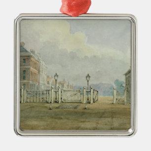 Ornamento De Metal Turnpike de canto de Hyde Park, 1785