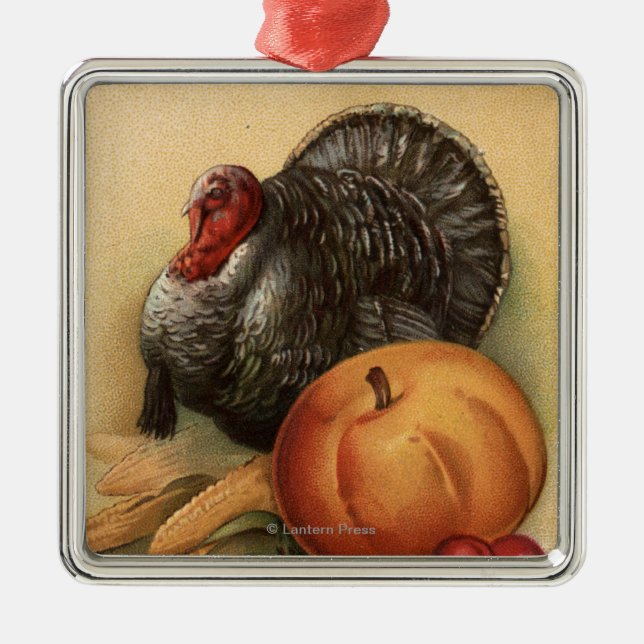 Ornamento De Metal Turquia e produto # 1 (Frente)