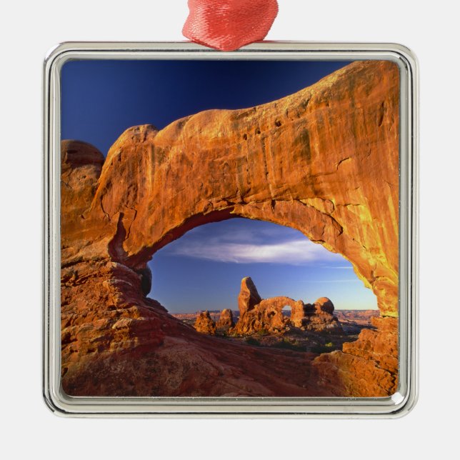 Ornamento De Metal Turret Arch, Arches National Park, Utah, EUA (Frente)