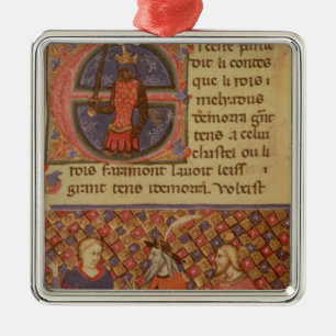 Ornamento De Metal Tutoria Arthur de Merlin