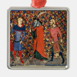 Ornamento De Metal Tutoria Arthur de Merlin