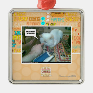 Ornamento De Metal U empurrou minha cara para dentro!