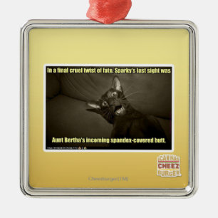 Ornamento De Metal Última vista Sparky