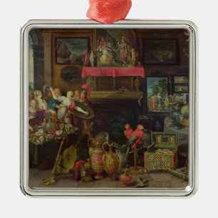 Ornamento De Metal Ulysses que reconhece Achilles entre filhas