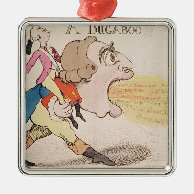 Ornamento De Metal Um Bugaboo!!! (Frente)