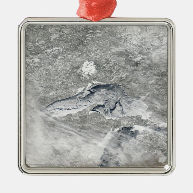 Ornamento De Metal Um cobertor de gelo relativamente raro (Frente)