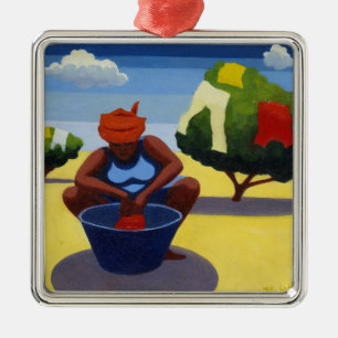 Ornamento De Metal Um dia de secagem 2007