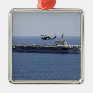 Ornamento De Metal Um helicóptero de MH-60S Seahawk