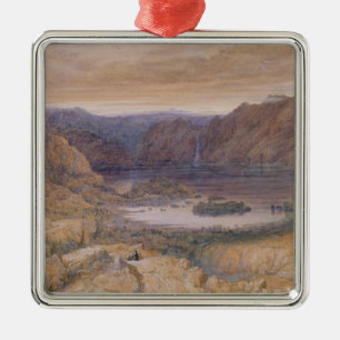 Ornamento De Metal Um lago mountain, Noruega, c.1827