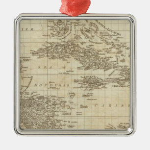 Ornamento De Metal Um mapa de índice