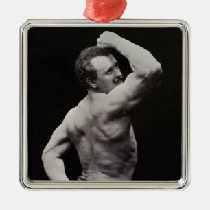 Ornamento De Metal Um novo impulso de StrongMen Eugen Sandow Bodybuil