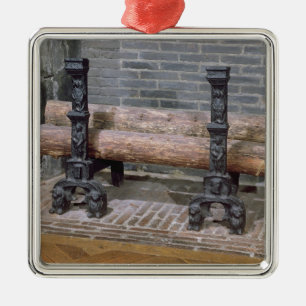 Ornamento De Metal Uma grelha