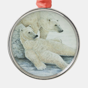 Ornamento De Metal Uma noite longa dos dias