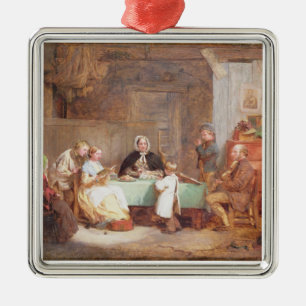 Ornamento De Metal Uma noite musical (óleo em canvas) 2