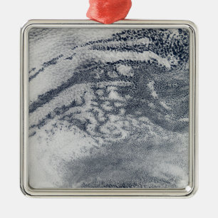 Ornamento De Metal Uma rede de nuvens sobre o Oceano Pacífico