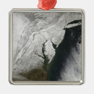 Ornamento De Metal Uma tempestade severa 2 do inverno