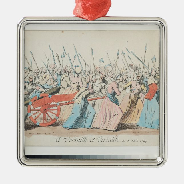 Ornamento De Metal Uma Versalhes, uma Versalhes (Frente)