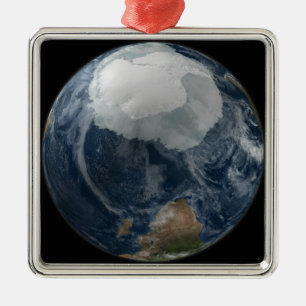 Ornamento De Metal Uma vista da terra 2