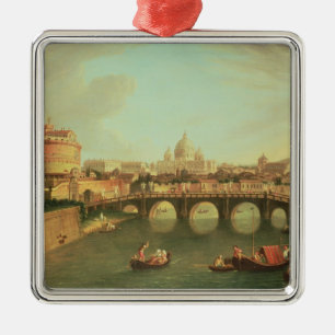 Ornamento De Metal Uma vista de Roma