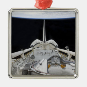 Ornamento De Metal Uma vista parcial do vaivém espacial