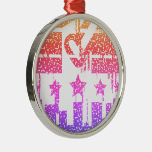 Ornamento De Metal Unidade em Movimento - Impulsos da Democracia