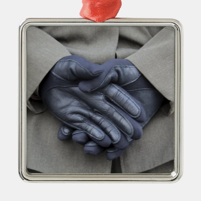 Ornamento De Metal USS New York (Frente)