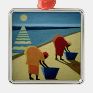 Ornamento De Metal Vagabundos 1997 da praia