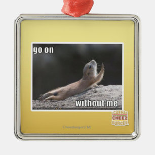 Ornamento De Metal Vai no withouth eu