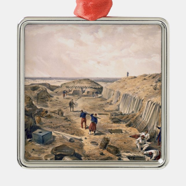 Ornamento De Metal Vala do bastião du Esteira, placa 'de Seat (Frente)