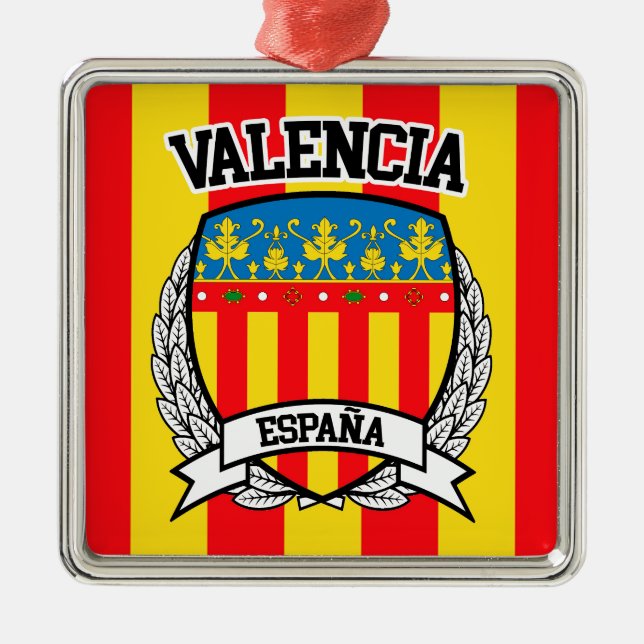 Ornamento De Metal Valencia (Frente)