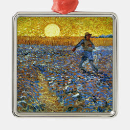 Ornamento De Metal Van Gogh - O Sower