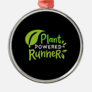 Ornamento De Metal Vegano - Corredor Alimentado por Plantas
