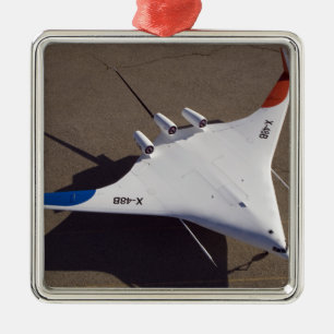 Ornamento De Metal Veículo aéreo 2não pilotado misturado X-48B do