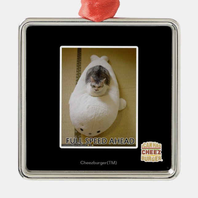 Ornamento De Metal Velocidade máxima adiante (Frente)