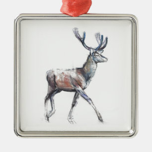 Ornamento De Metal Veludo 2006