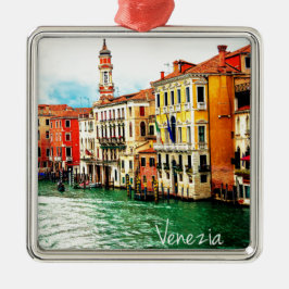Ornamento De Metal Veneza - Italia