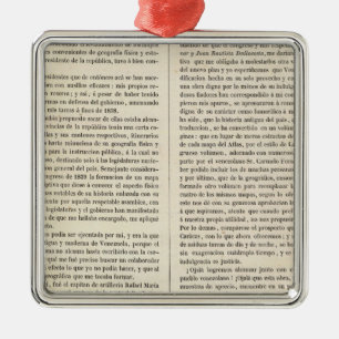 Ornamento De Metal Venezuela