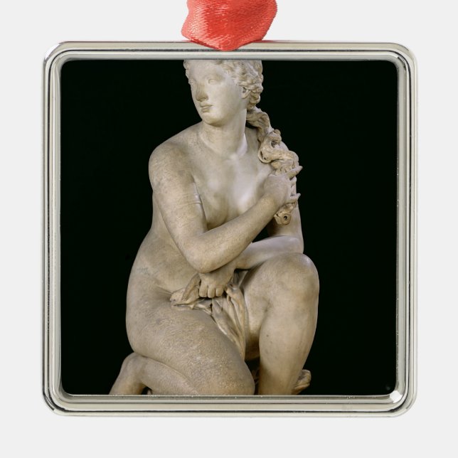Ornamento De Metal Venus que agacha-se, 1686 (Frente)