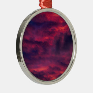 Ornamento De Metal vermelho augural