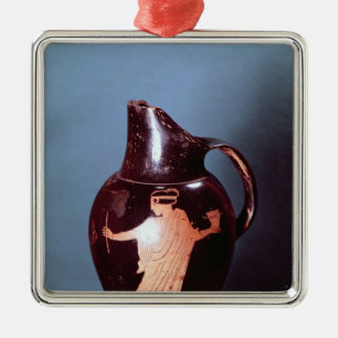 Ornamento De Metal Vermelho-figura oinochoe do sótão