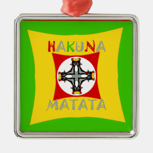Ornamento De Metal Vermelho Ouro Vermelho de Massa Difundida Verde