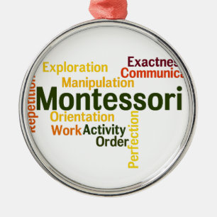 Ornamento De Metal Versão humana 1 da arte da palavra das tendência