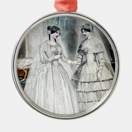 Ornamento De Metal Vestido de Noiva Vintage Bride