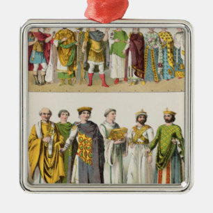 Ornamento De Metal Vestido na corte bizantina