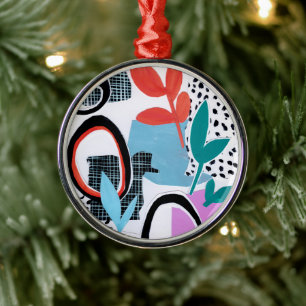 Ornamento De Metal Viagem de Abstrato