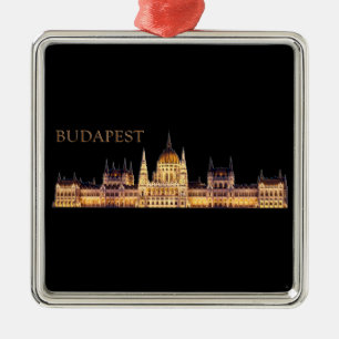 Ornamento De Metal Viagem de Budapeste Souvenir