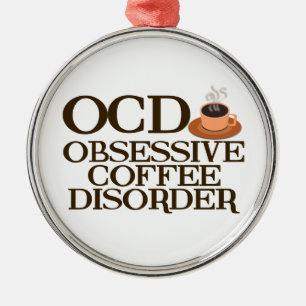 Ornamento De Metal Viciado do café