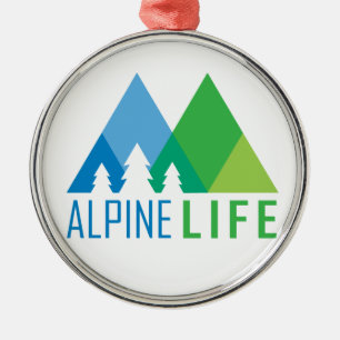 Ornamento De Metal Vida alpina