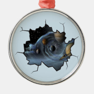 Ornamento De Metal Vida Contínua